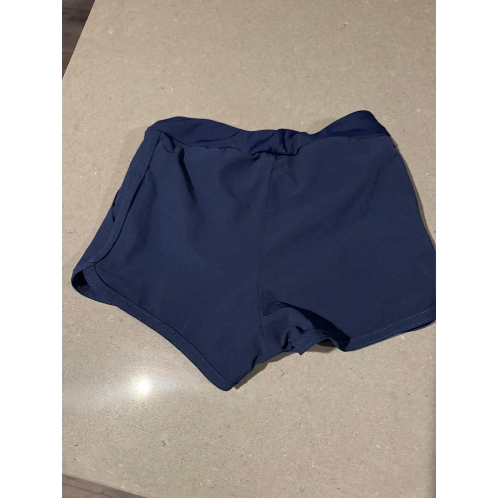 Lands' End  girls swim shirts size 4 built in swim‎ bottoms